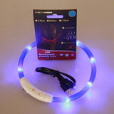 Premium Series - Multi LED Rechargeable Safety Pet Collars Version 2